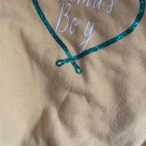 Teal Heart Design Long Sleeve Tee